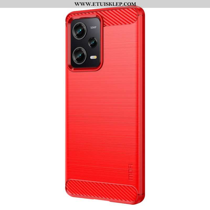 Futerały do Xiaomi Redmi Note 12 Pro Szczotkowane Włókno Węglowe Mofi